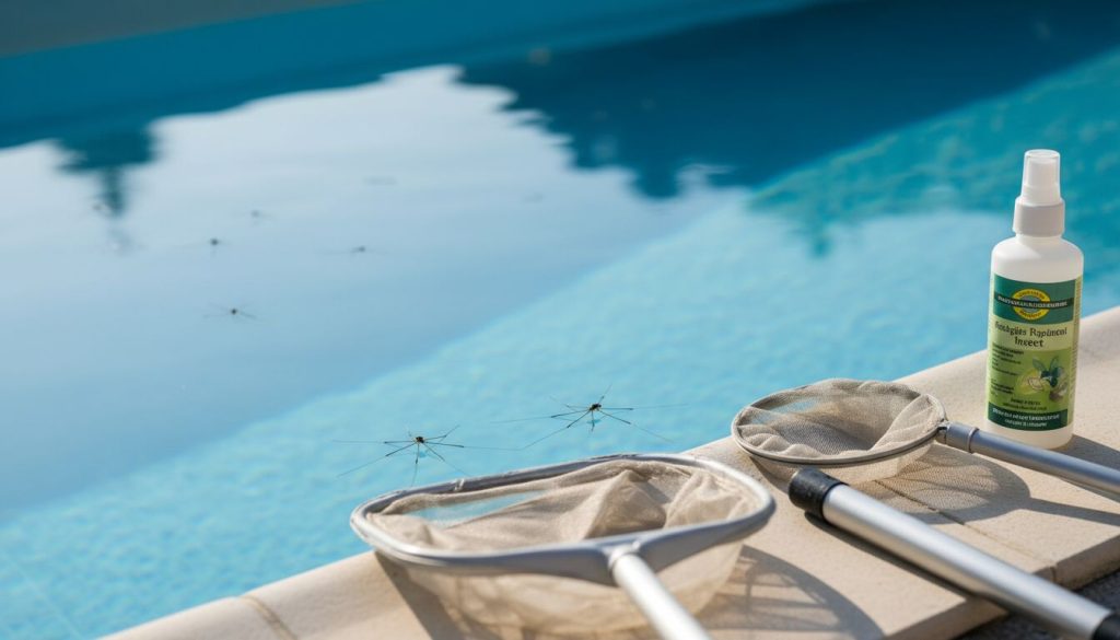 Découvrez des méthodes efficaces pour éliminer les araignées d'eau de votre piscine et profiter d'un bassin propre et sain.