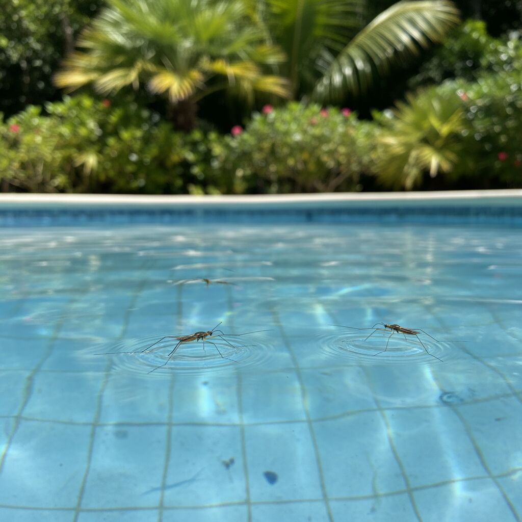 Découvrez des méthodes efficaces pour éliminer les araignées d'eau de votre piscine et profiter d'une eau propre et saine toute la saison.