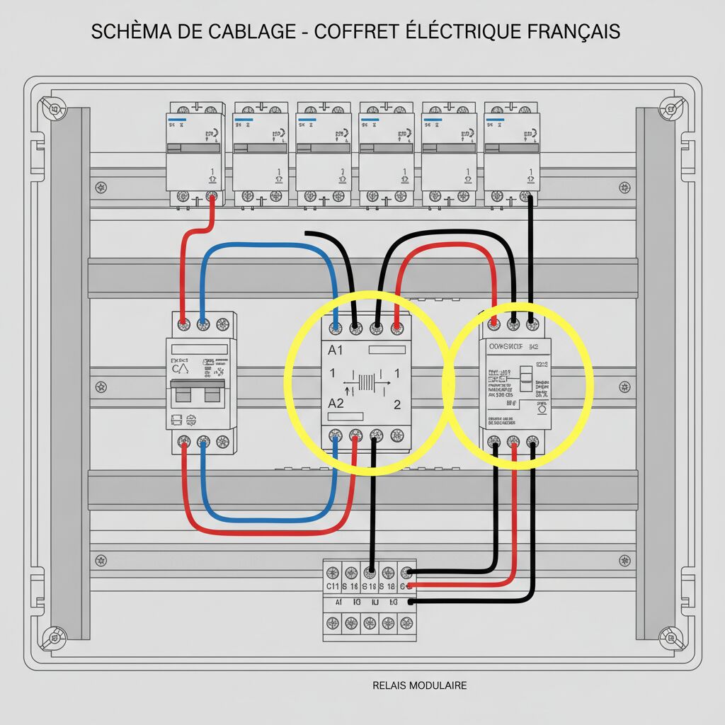 Découvrez notre guide complet avec schéma pour le branchement des télérupteurs A1 et A2, idéal pour réussir vos installations électriques facilement et en toute sécurité.