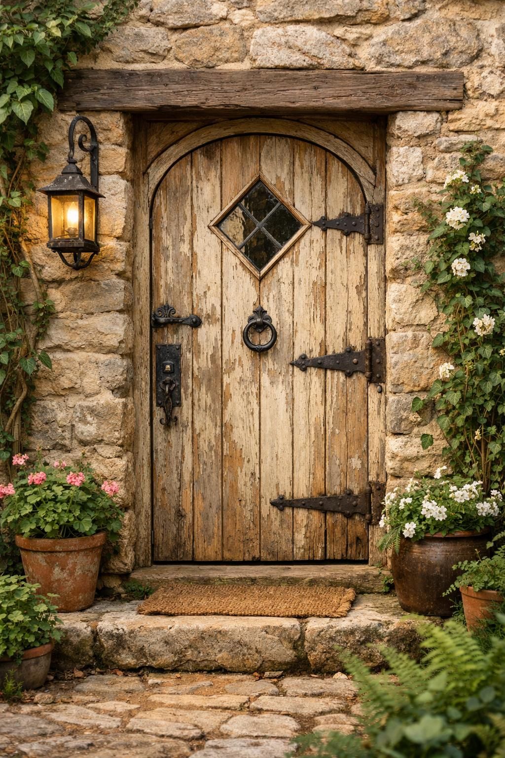 découvrez 4 exemples inspirants de portes d’entrée au style campagne, alliant charme rustique et élégance authentique pour embellir votre maison.