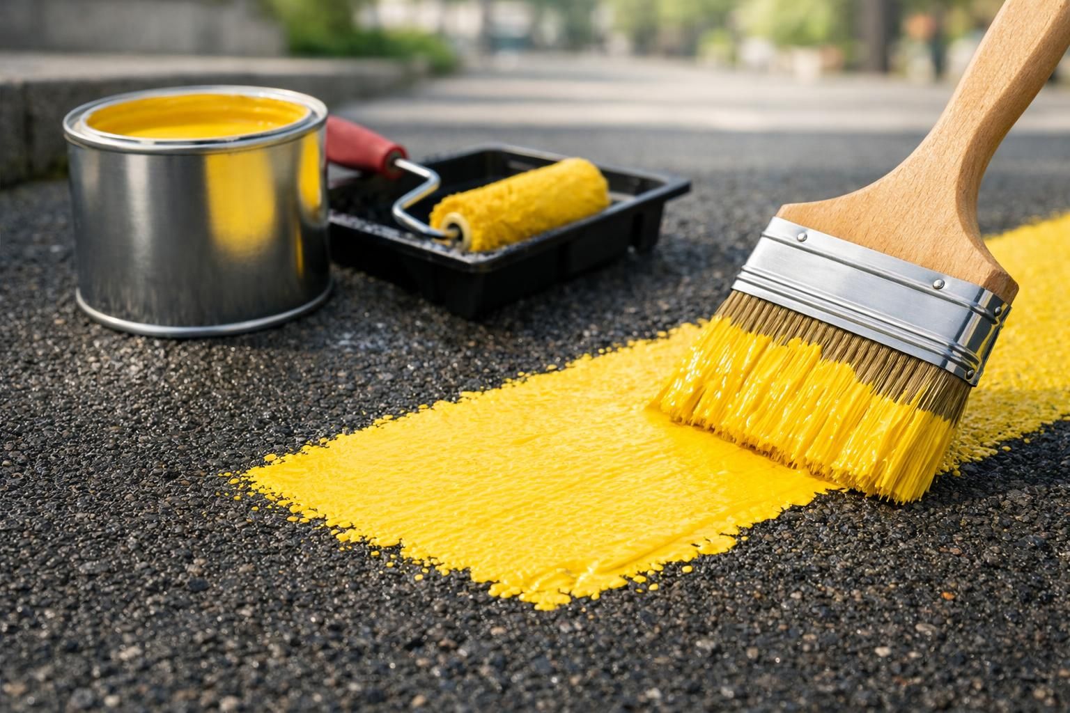 découvrez si vous pouvez peindre sur du goudron et nos conseils pratiques pour réussir votre projet de peinture sur cette surface spécifique.